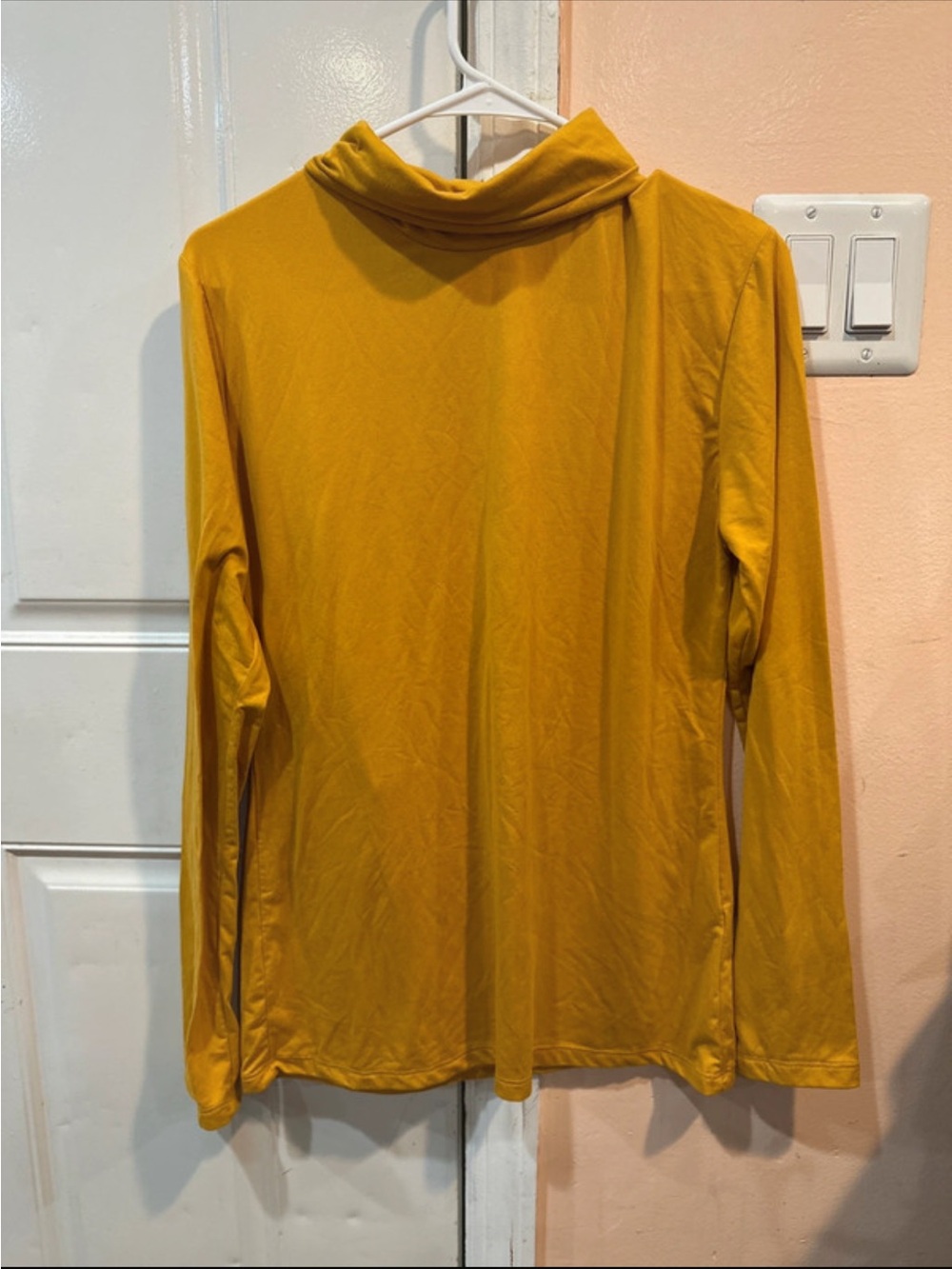Love Nation Mustard Yellow Turtleneck Top